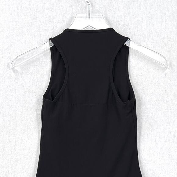 ALIX NYC Scoop Neck Tank Bodysuit XS Black Sleeveless Stretch Layering Capsule - Picture 4 of 16